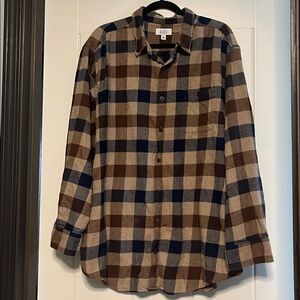 Croft & Barrow Flannel Checkered Shirt